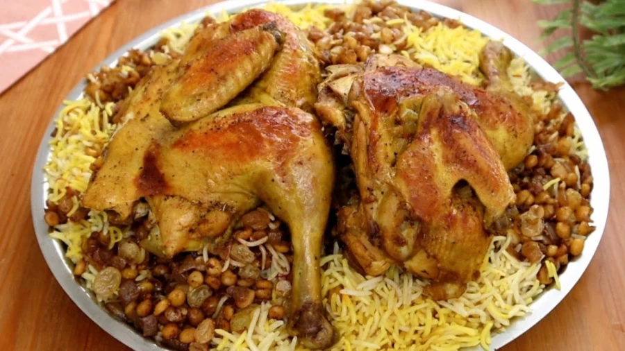 طرز تهیه مرغ عربی خوش‌طعم با رب انار و سماق در خانه
