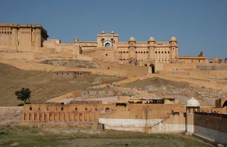 قلعه آمبر جیپور؛ شاهکار معماری راجپوتها در هند باستان