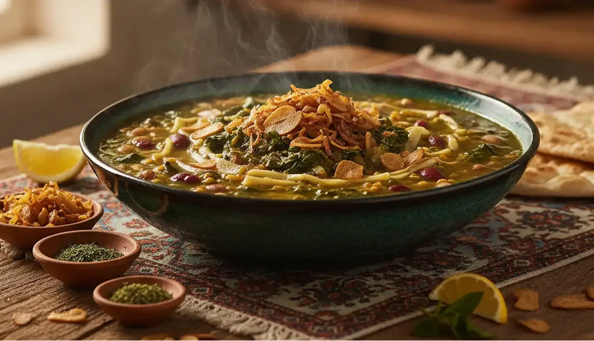 آش برگ چغندر؛ دستور سنتی، خواص و رازهای جاافتادن