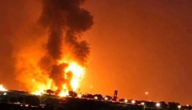 انفجار در پایگاه هوایی جنوب ریاض / توقف پروازها